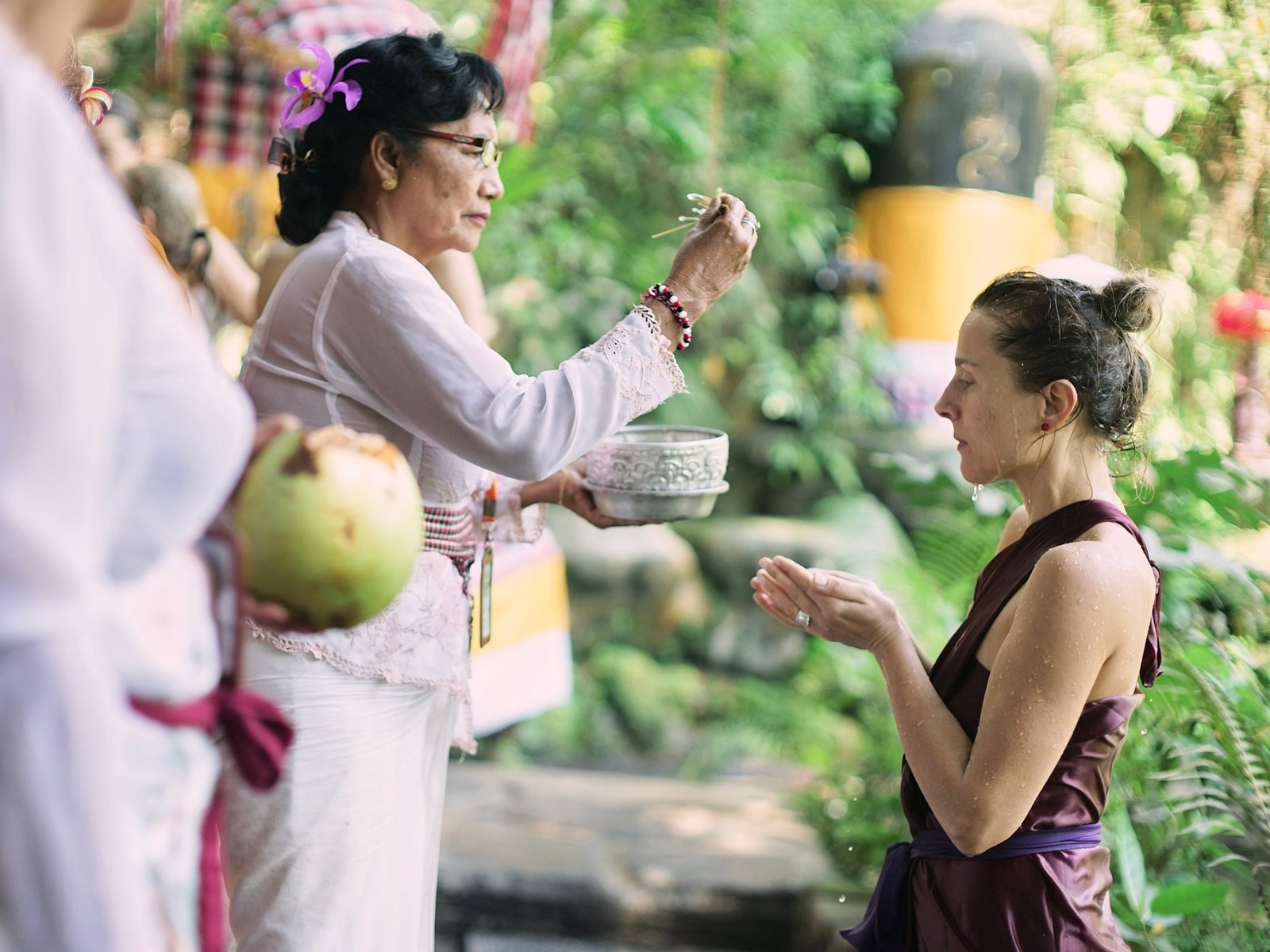 My Melukat Journey at Taman Beji Griya Waterfall